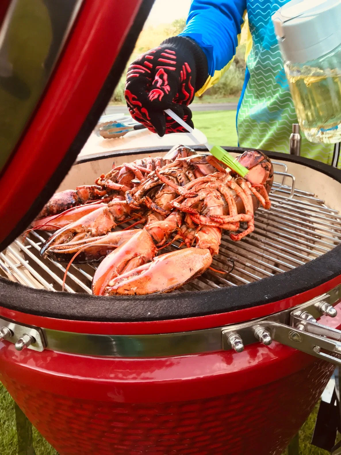 Al Aire Libre de 22 pulgadas Kamado Barbacoa