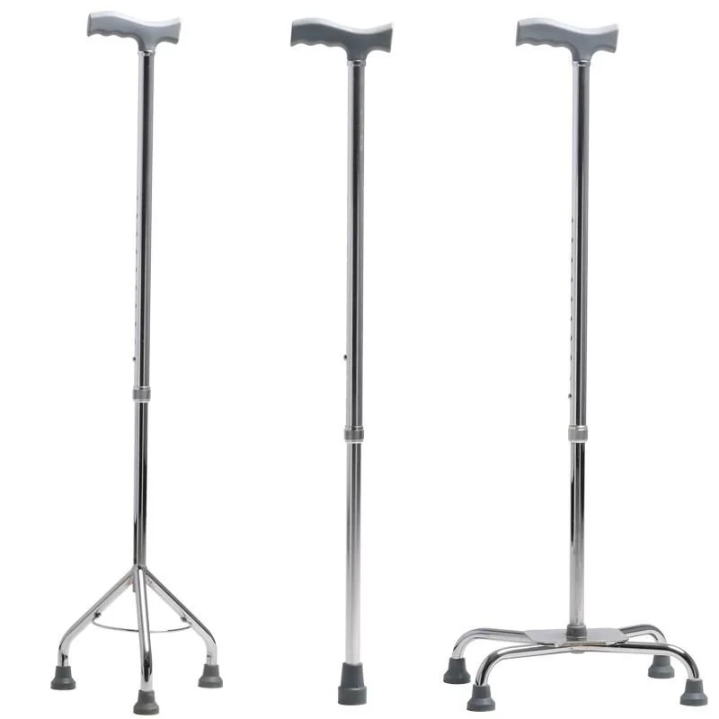 Produtos mais vendidos Reabilitação médica preço barato 3 pernas axila Medical Crutches Aluminium Canes Walking Stick