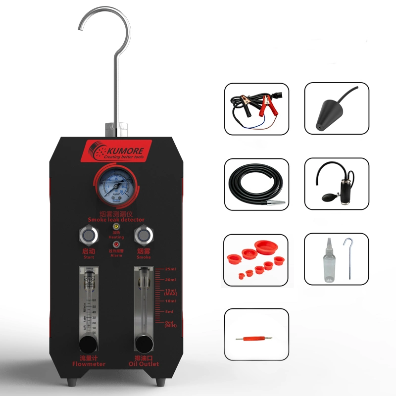 Detector de fugas de humo para el alquiler de admisión de Evap Tanque de combustible de escape de la herramienta de detección de fugas del sistema