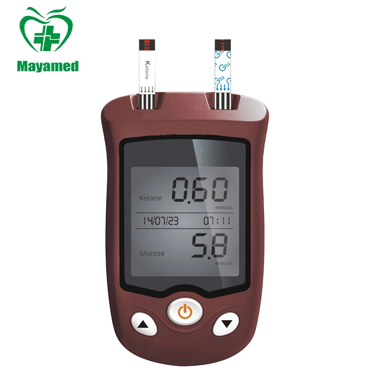 Medical Sugar Ketone Monitoring System Diabetes Testing Meter Precio