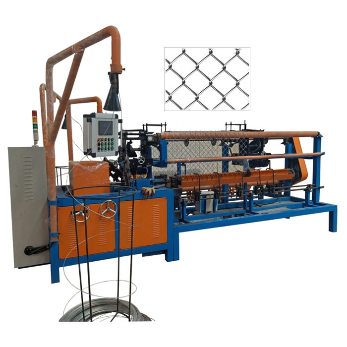 Chain Link Fence Diamond Mesh Making Machine