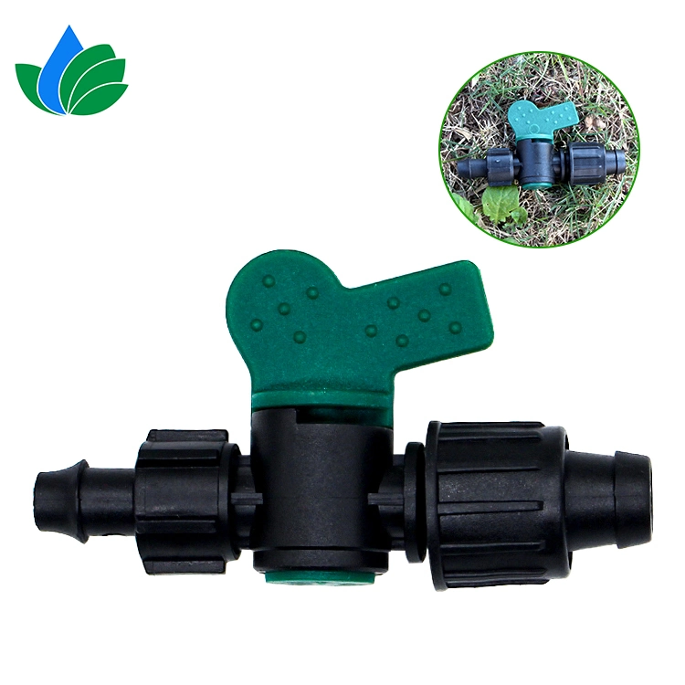 DN16 Belt Agricultural Irrigation System Drip with Plastic Mini Valve