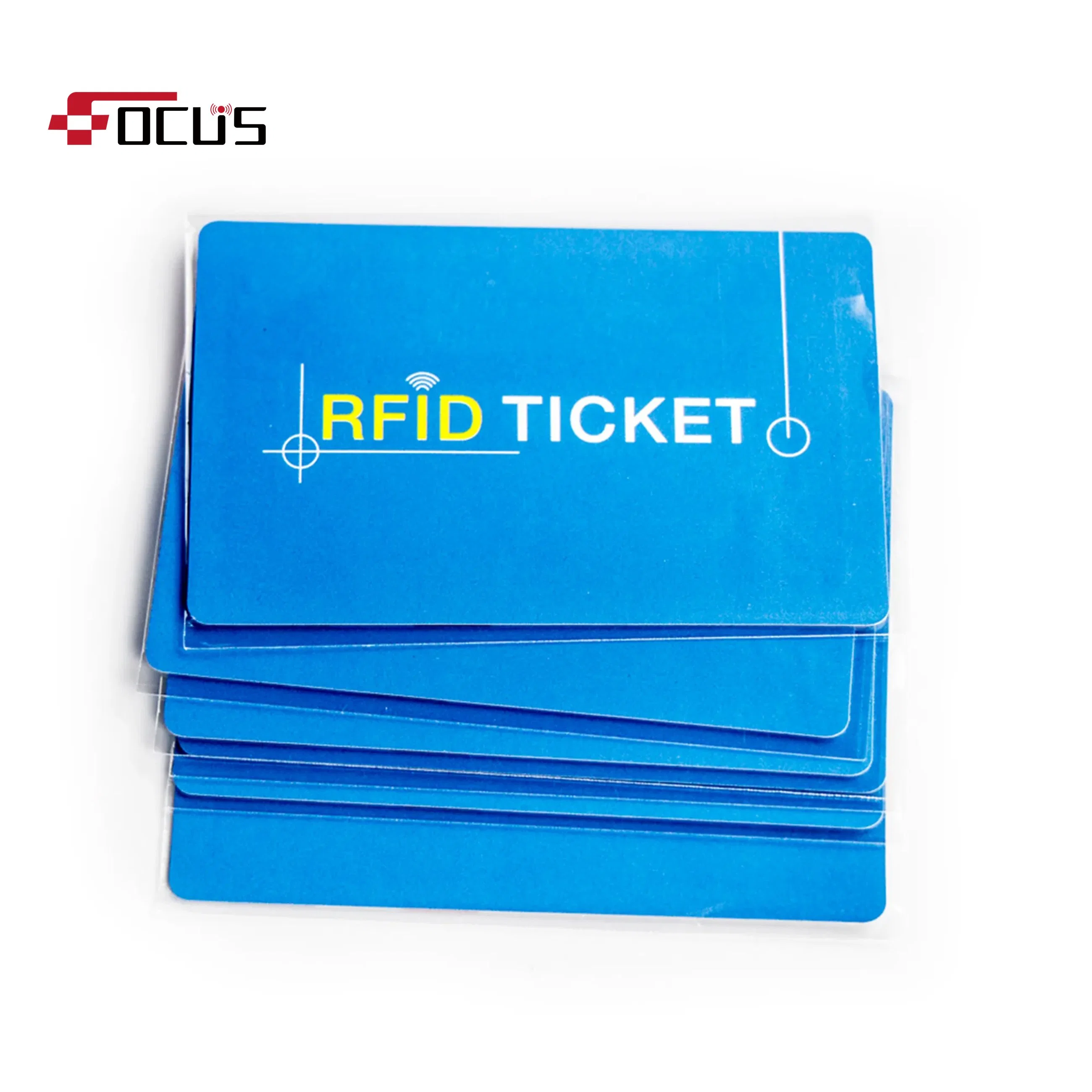 Tamaño ISO Entrada de impresión personalizada pasiva 13,56MHz Tarjeta de papel RFID