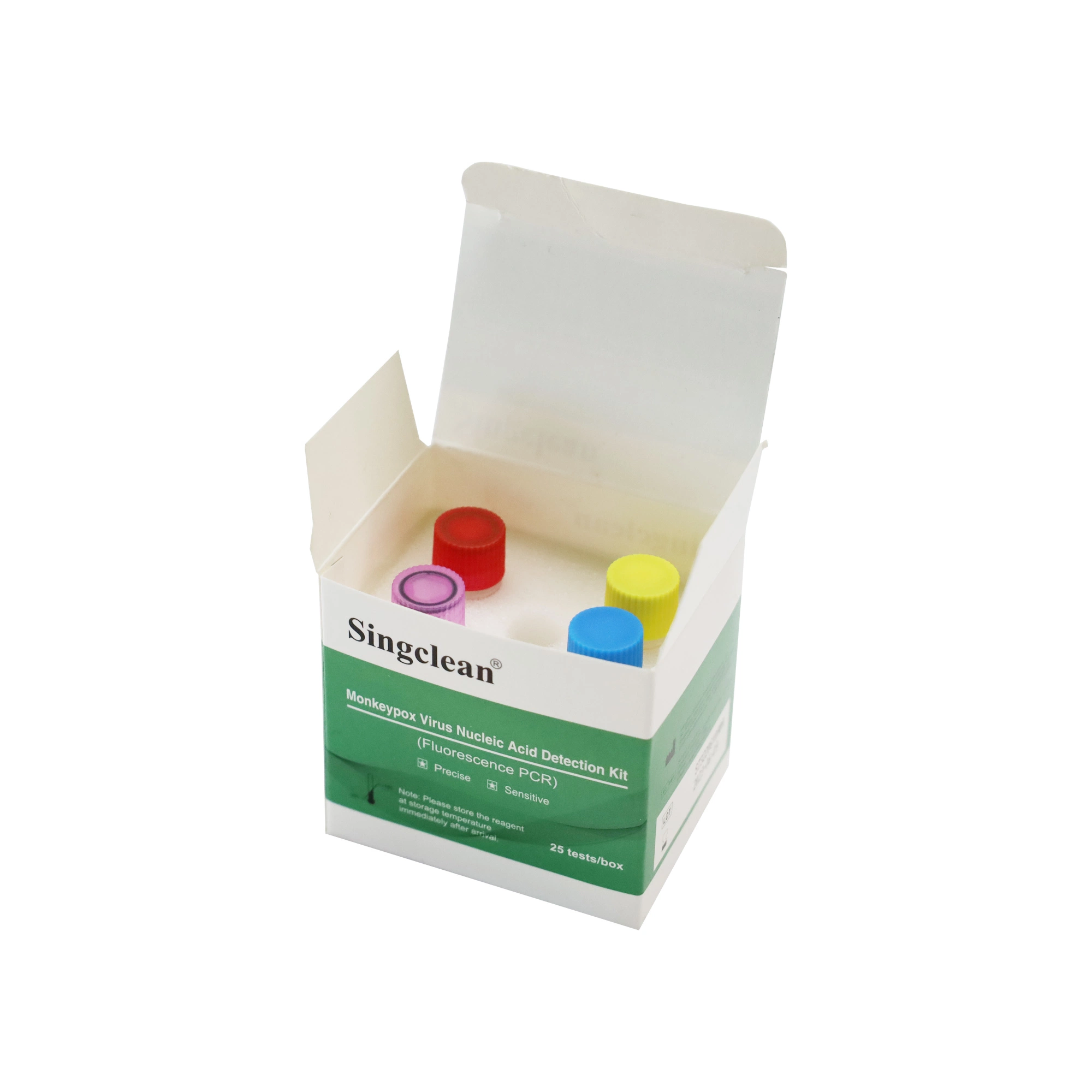 Les cartons d'un an Singclean/OEM 25 Tests/Kit, 50 tests/Kit Kit de test de la variole du singe Fabricant rapide