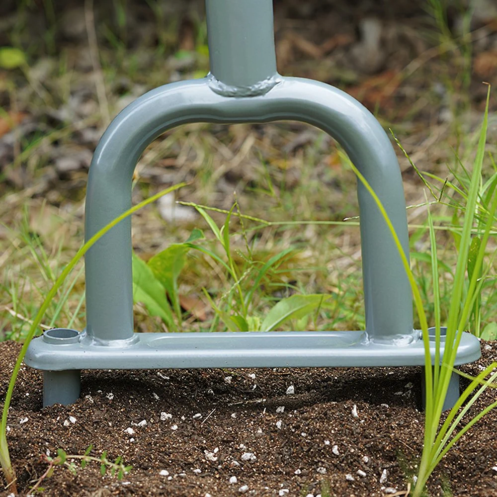 Ferramentas manuais de jardim arejador de núcleo de relvado para solo compactado