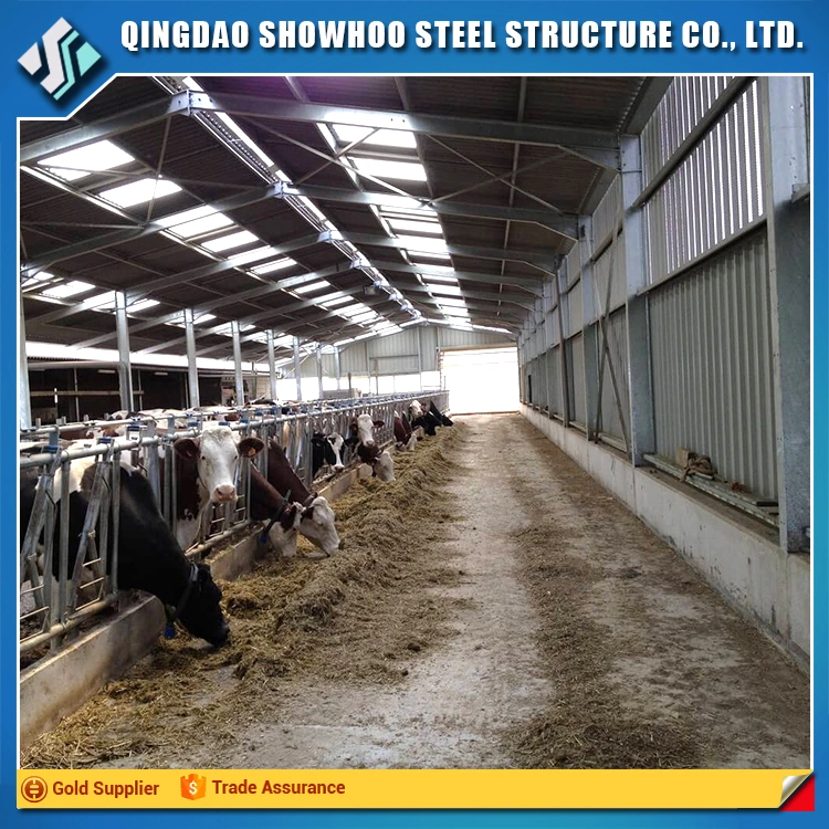 Durable and Cheap Cattle Housing with Factory Design