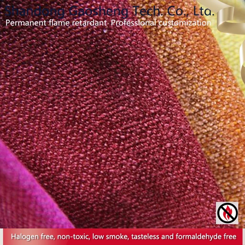 High quality/High cost performance  Flame Retardant 100% Poly Upholstery Woven Chenille Sofa Fabric/Garment