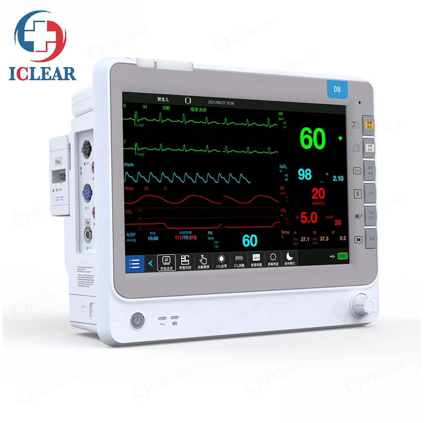 8 Inch LCD Touch Screen Medical Newborn Special Monitor