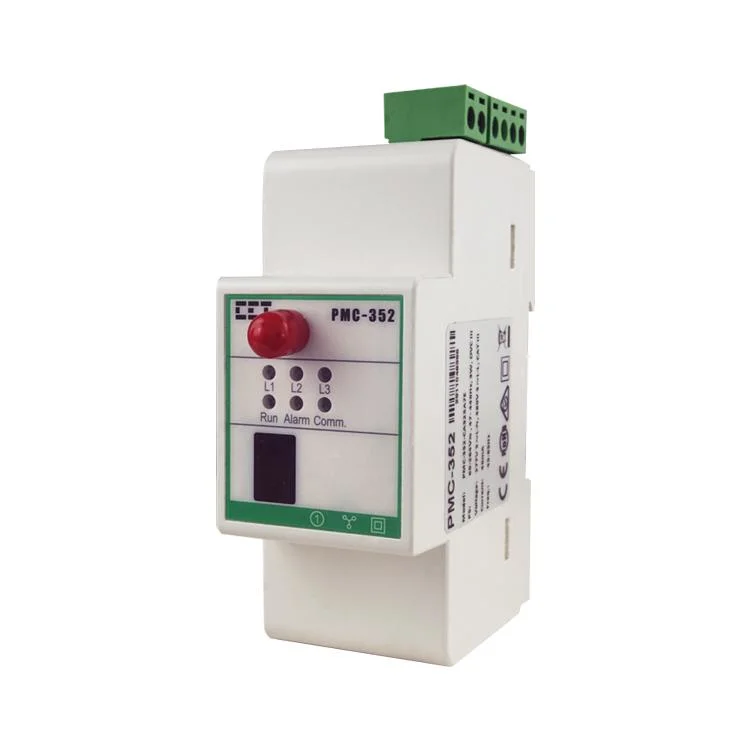 وحدة قياس لاسلكية متعددة الوظائف ثلاثية الأطوار PMC-352-C DIN Rail Class 1 لـ قياس الطاقة الحالي مدمج في Lora وI/O