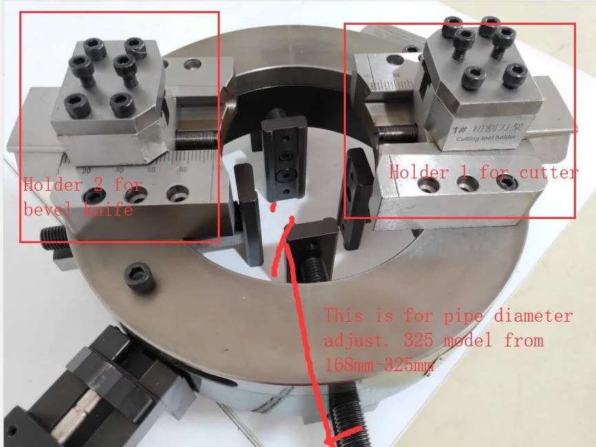 Oce/OCP-230 Od-Mounted Electric /Machine de découpe pour tuyau pneumatique biseau