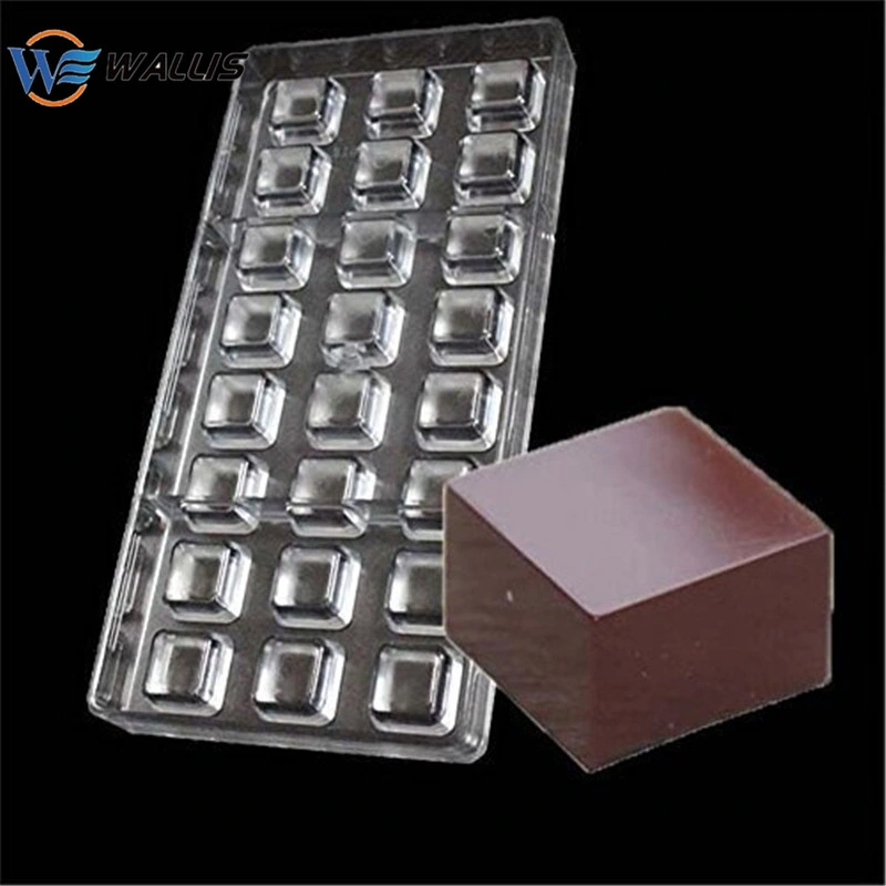 Samll PP PVC Pet Transparent Chocolate Cookies Candy Rounded Arc Plastic Packaging Packing