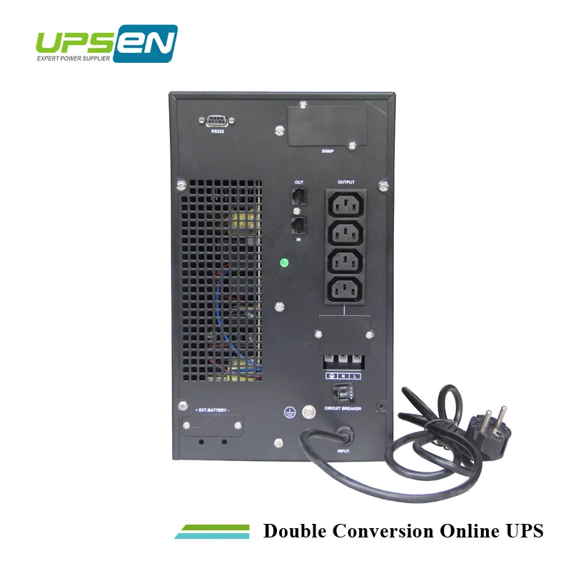 Onda senoidal pura on-line de Alimentação UPS 1kVA-3kVA com gestão de bateria e transformador de isolamento