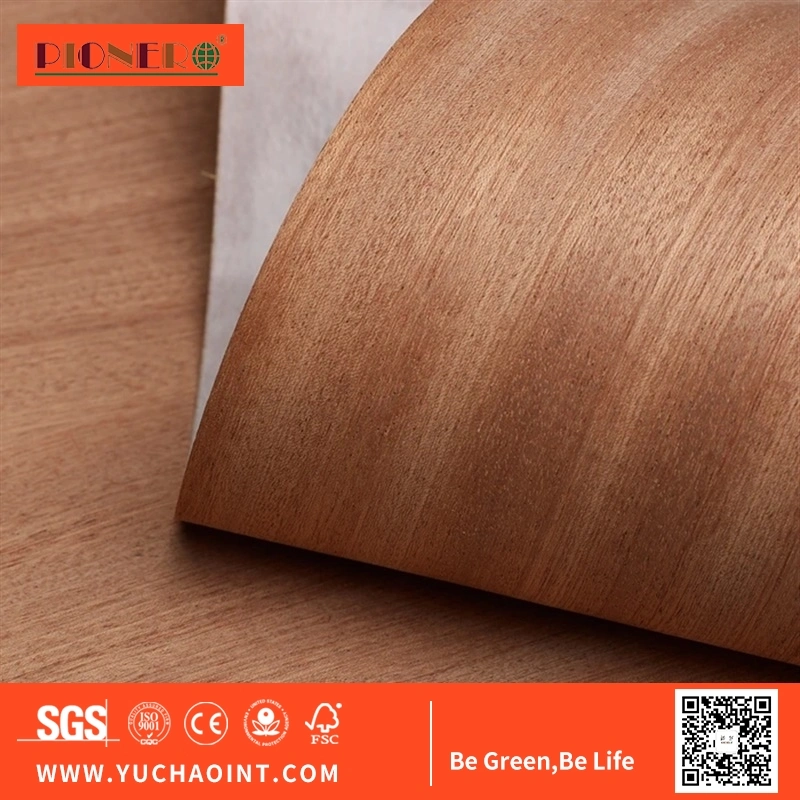 Sapele Veneer Plywood Sheet for Wood Furniture and Decoration