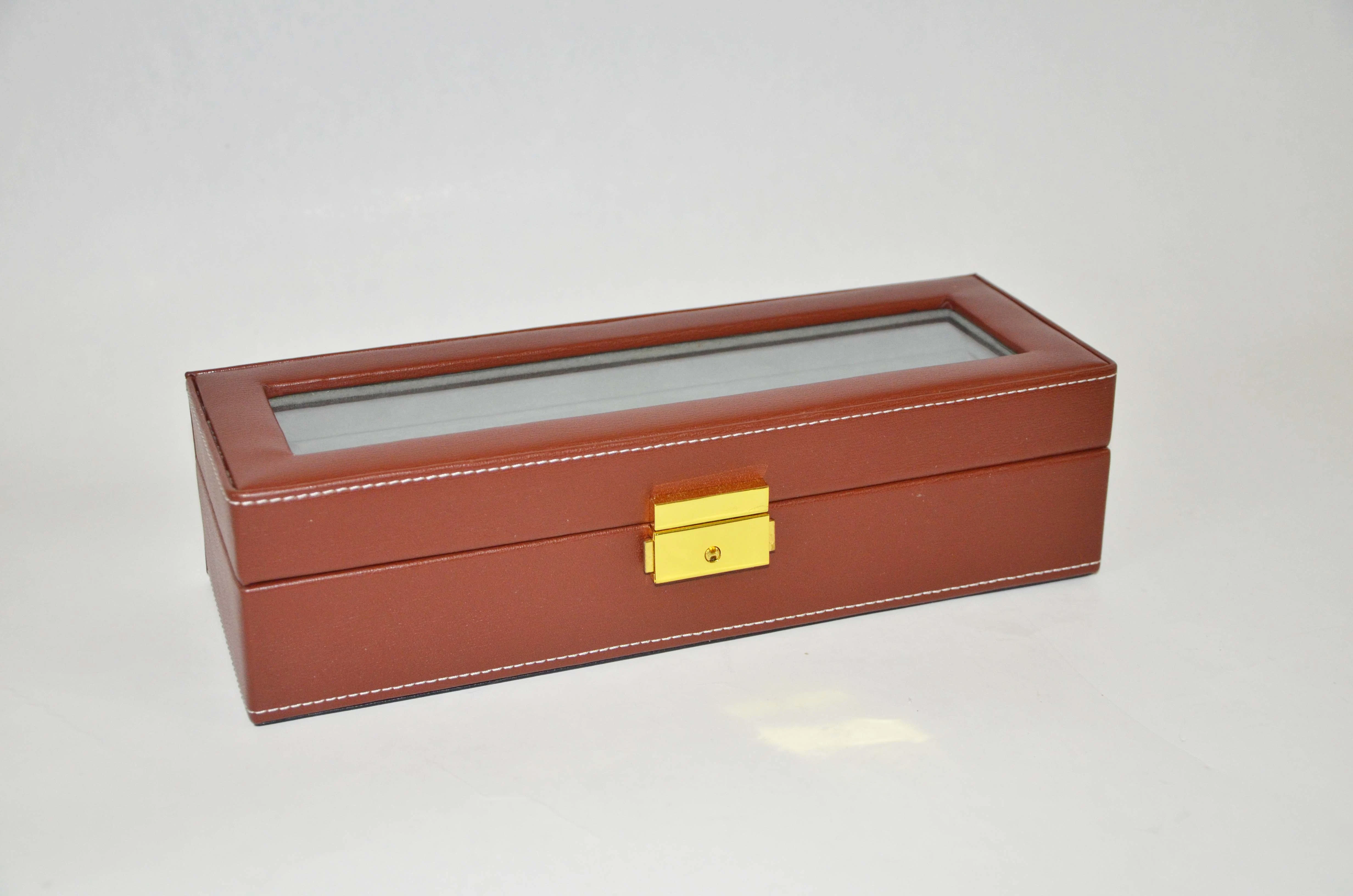 OEM Uhr Kosmetische Leder Box / Uhrenbox für 4 Uhren