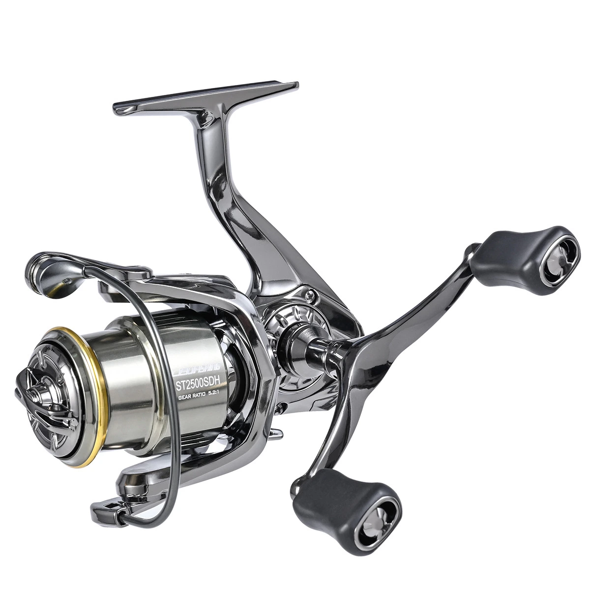 Shallow Spool Spinning Fishing Reel for Micro Object Fishing