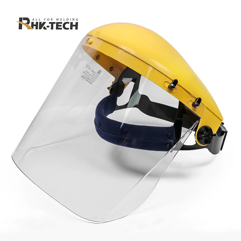 Rhk Cheap Anti Splash Anti Fog Clear Industrial Full Face Protection Safety Face Shield Welding Helmet for Welders