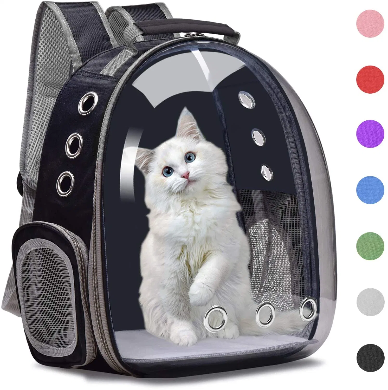 Space Capsule Pet Carrier Bag Dog Hiking Backpack