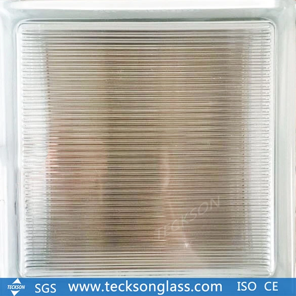 Clear Glass Block Brick for Wall Whole Sale 80mm 190*190mm