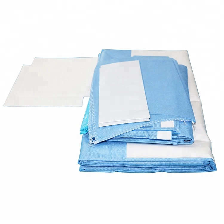 Medical Supplies Disposable Surgical Kits Cesarean Drape Set C-Section Surgical Packs for Hospital Ues