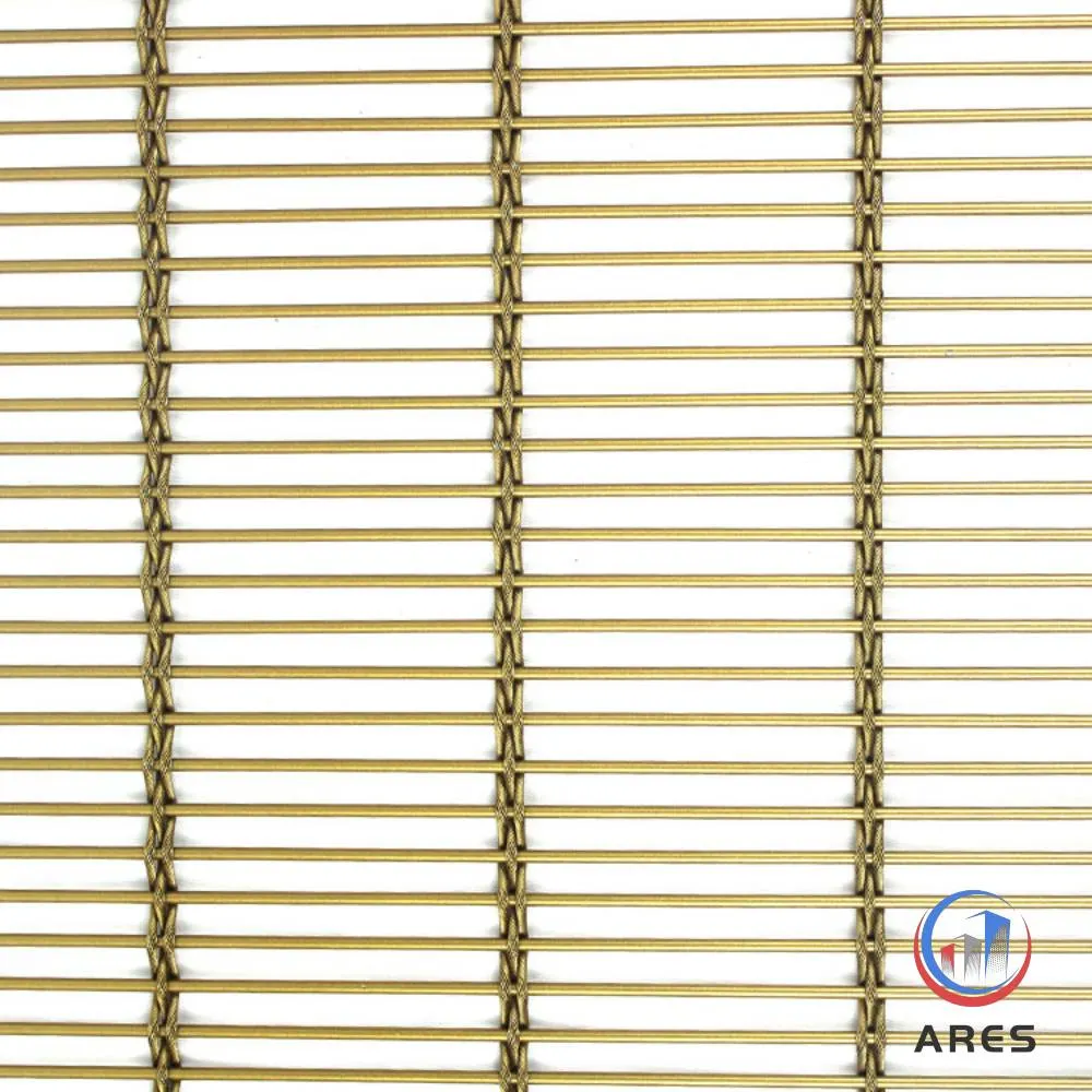 High quality/High cost performance  Metal Mesh Wowen Wire Grille for Wall Covering and Suspended Ceiling with Competitive Price