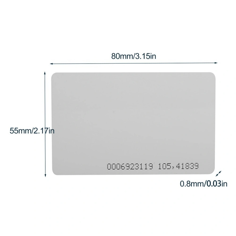 High quality/High cost performance  Custom PVC Material 13.56MHz Blank RFID IC Card RFID Business Crad