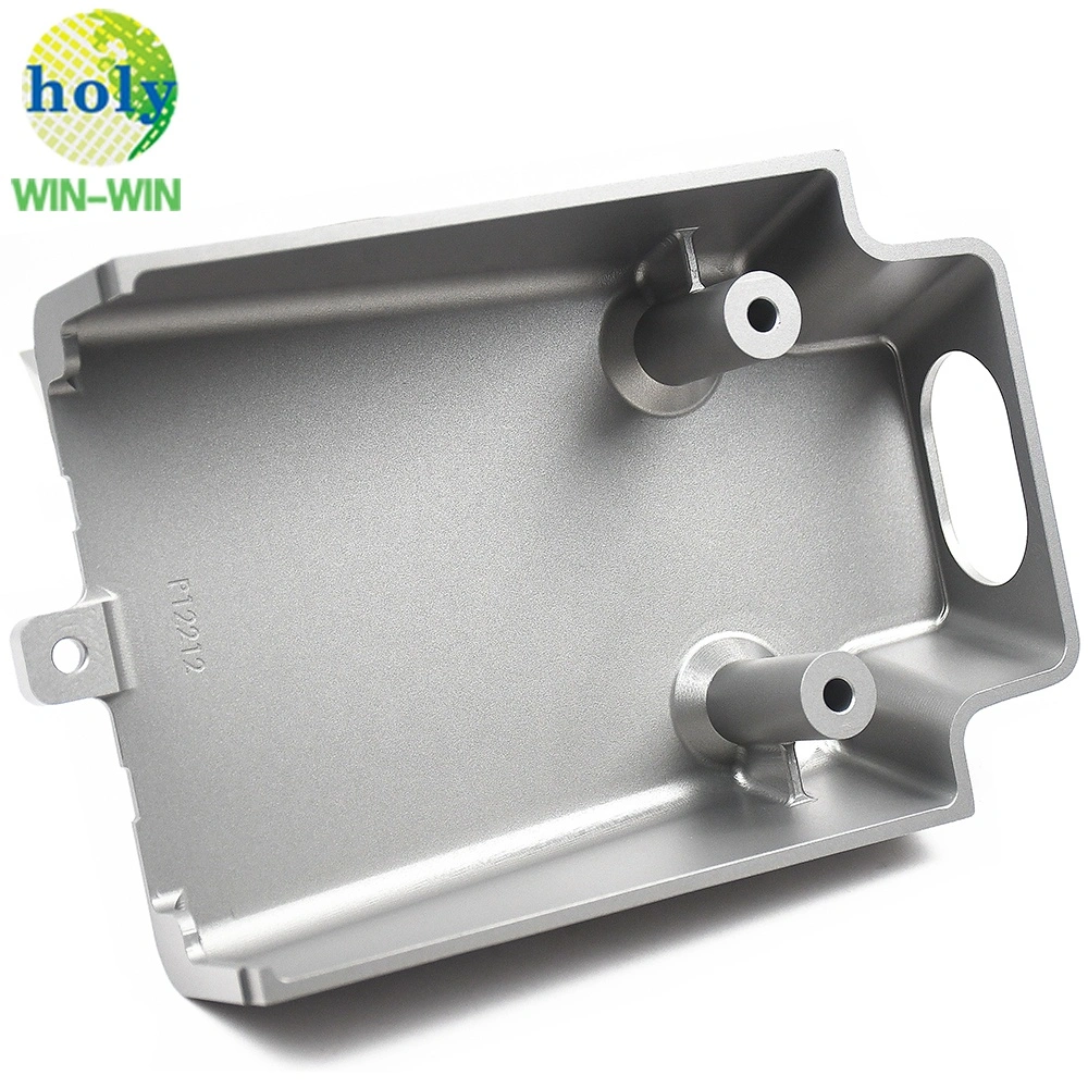 Supply Precise Aluminum Housing CNC Machining Service with Grey Anodized for Auto Parts