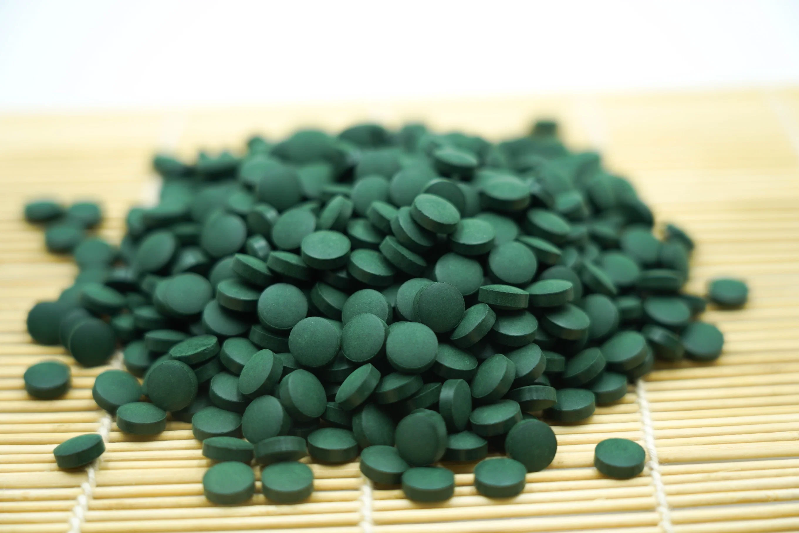 Spirulina Großhandel/Lieferant Grün 100% rein und Natur Gesundheit Lebensmittel Spirulina Tablet