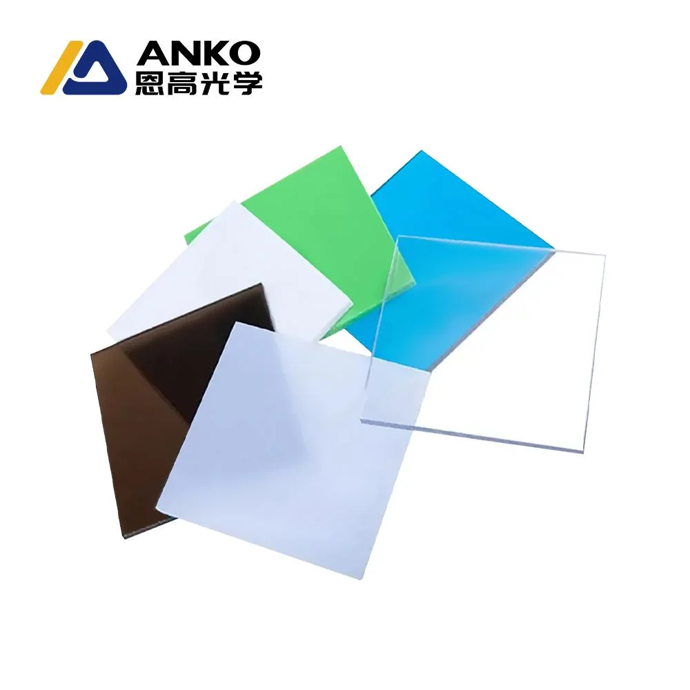 Anti-Glare UV Coating Polycarbonate Cover Glass for Outdoor Display Machine