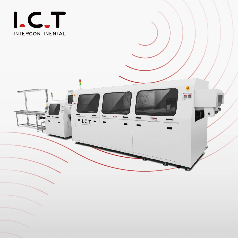 I.C.C. T montagem automática de luzes em linha SMT do conjunto de lâmpadas totalmente bulbo da máquina de produção em fita LED