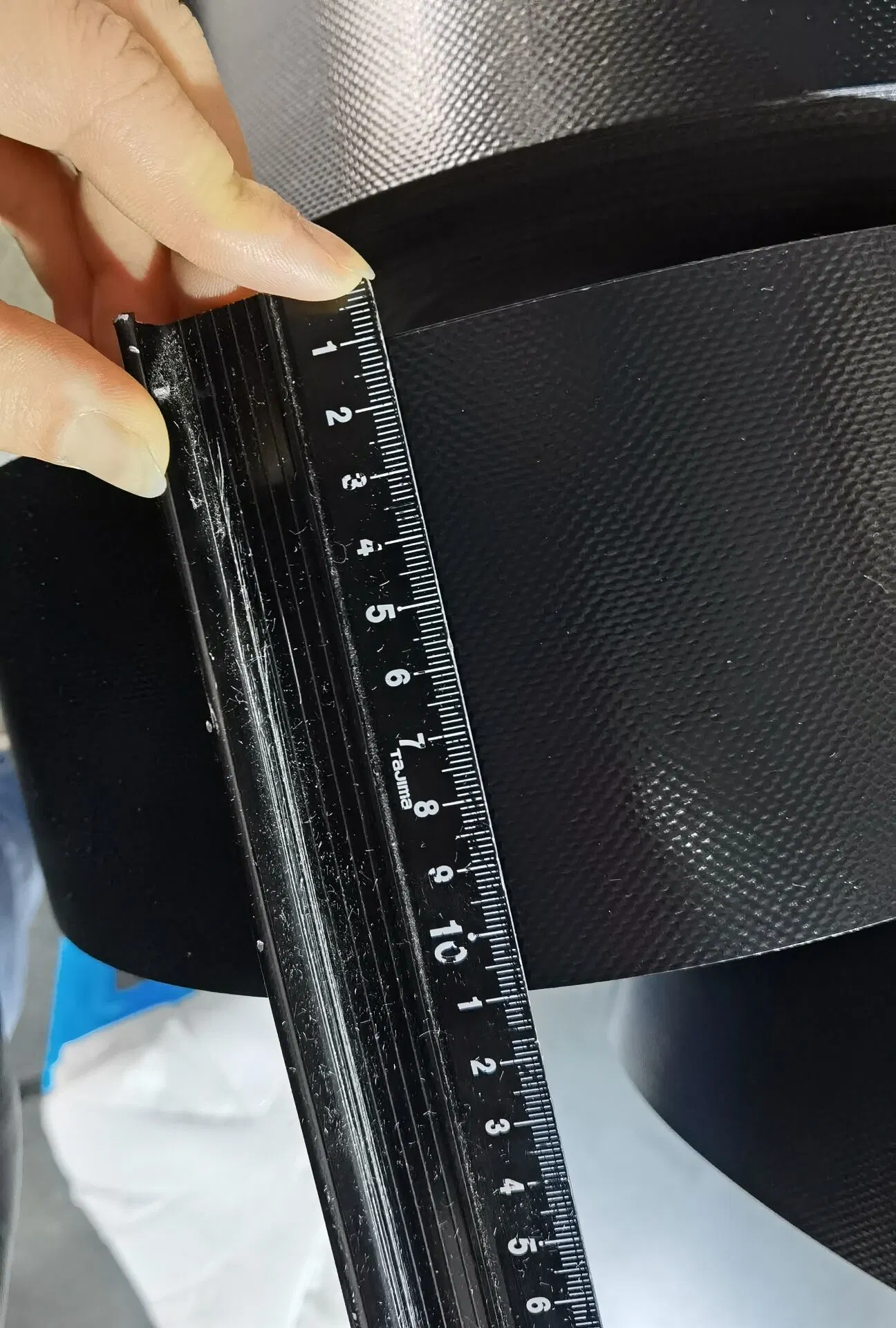 Air Condition System Chemical Resistant Polyester PVC Coated Fabric for Flexible Duct Connector