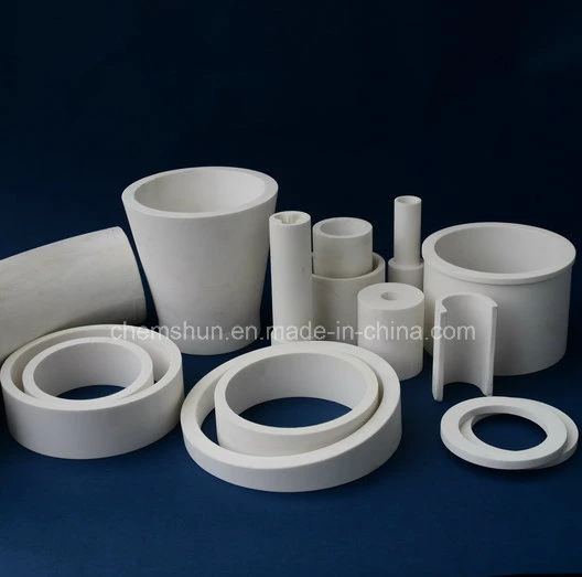 92% & 95% Alumina Ceramic Abrasive Resistant Tube