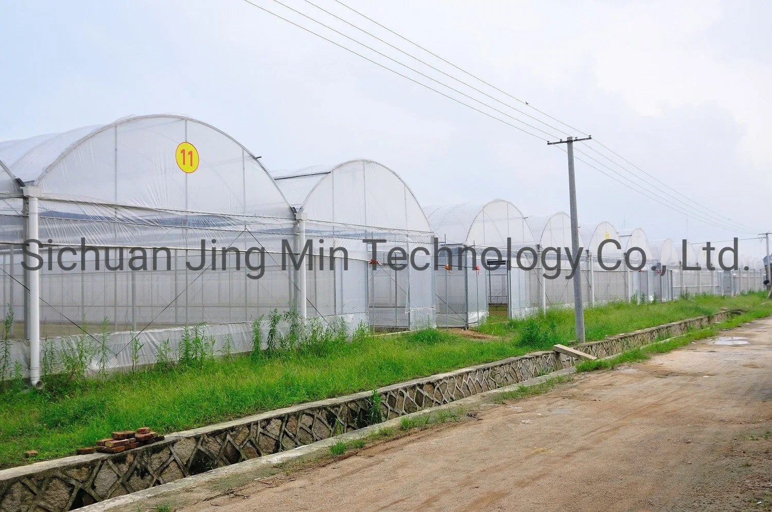 PE Film Greenhouse for Agriculture Used