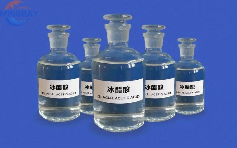 China Fabricación suministro de ácido acético CAS 64-19-7 ácido acético glacial Precio