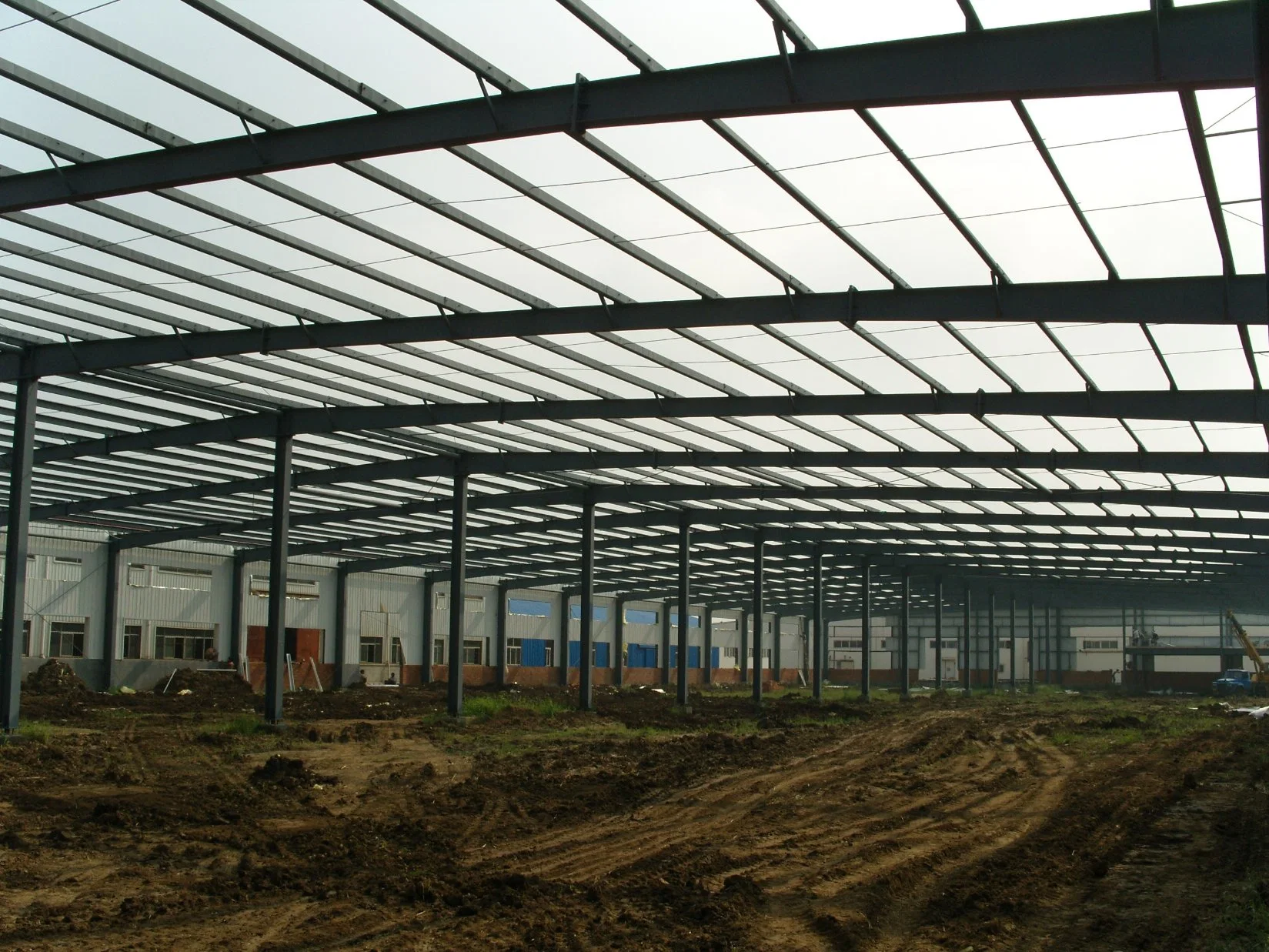 Light Steel Construction Rigid Frame Steel Building Prefabricated Units