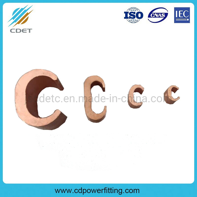 Earth Rod Copper Electrical Power Wire C Clamp