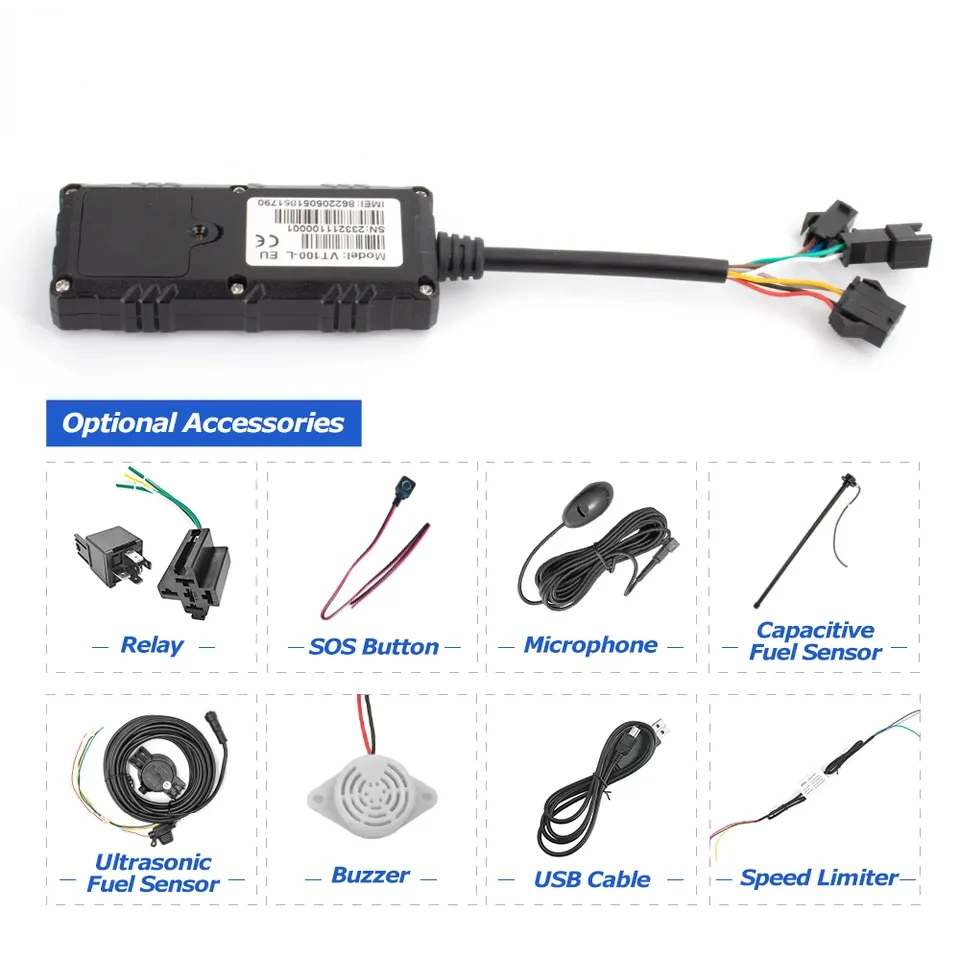 Auto 4G Vehicle Bike Locator GPS GPRS Tracking Device