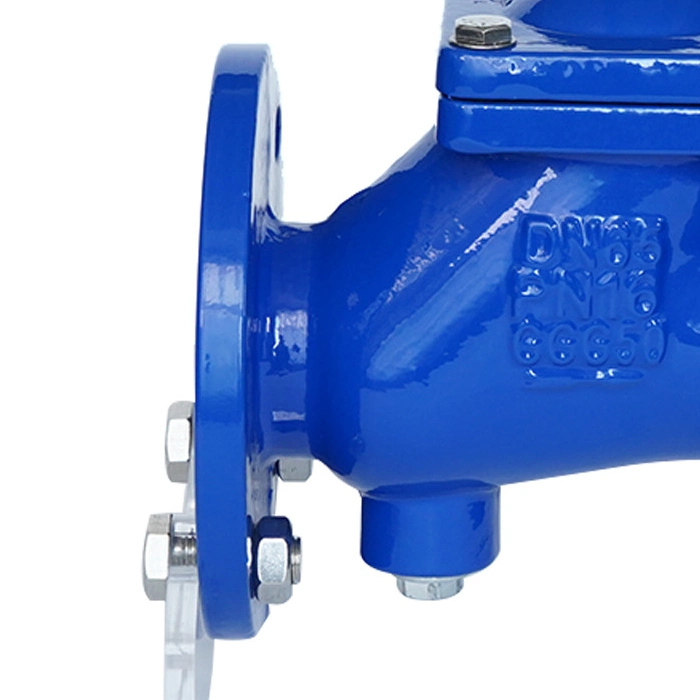 DIN3202-F6 Ductile Cast Iron Flanged Ball Type Check Valve for Industrial Pumping