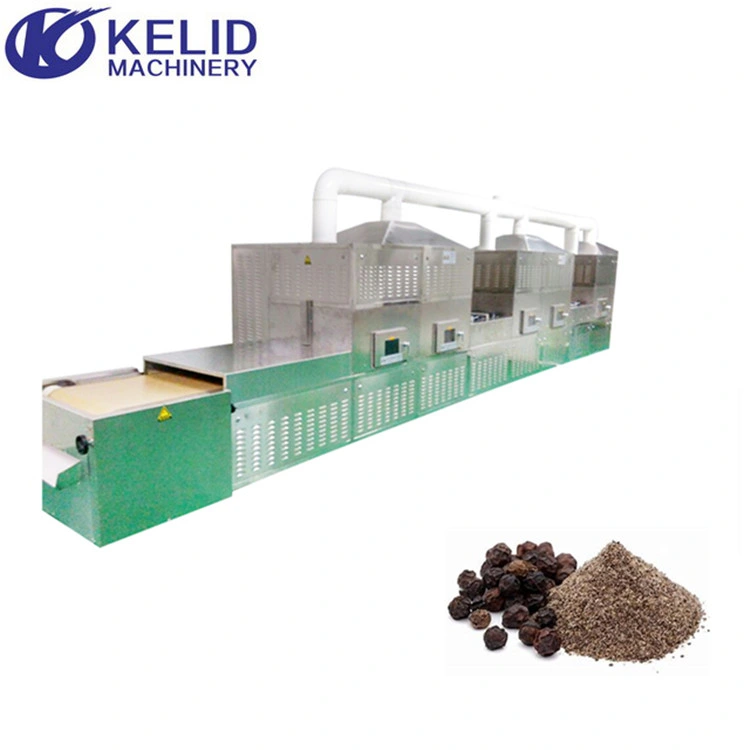 500kg/H Microwave Clove Black Pepper Chili Dryer