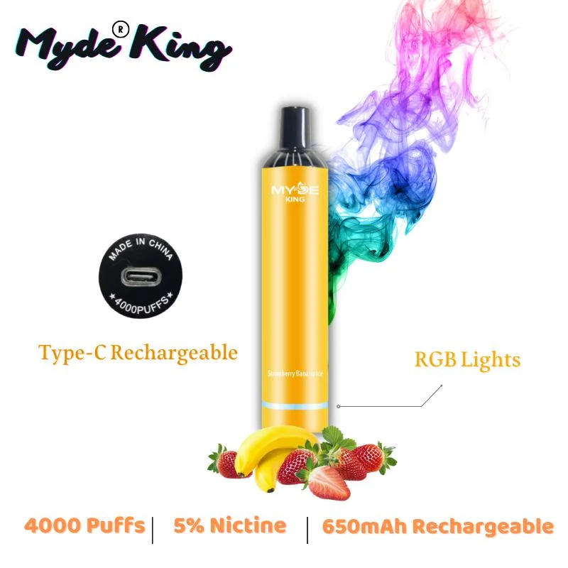 سعر الجملة 10ml 4000puffs قلم القلم جهاز قابل للاستخدام من القردة القرد سقسارة إلكترونية من قلم القرد ناعم المذاق