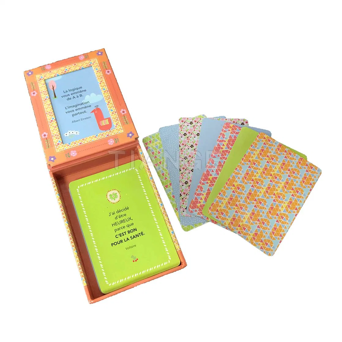 Manufacturer Custom Logo Printing New Mama&prime; S Daily Affirmation Cards Deck for Women