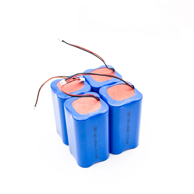 Hot Selling OEM Accepted Icr18650 Rechargeable Battery Pack Li Ion Battery Pack 3.7V 10400mAh 38.48wh Battery Pack 18650