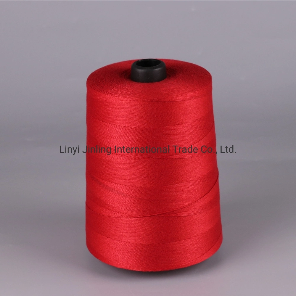 Red Color Packing Bag PP Woven Bag Polyester Sewing Thread 12s/4 12s/5 Sack Bag Closing Thread