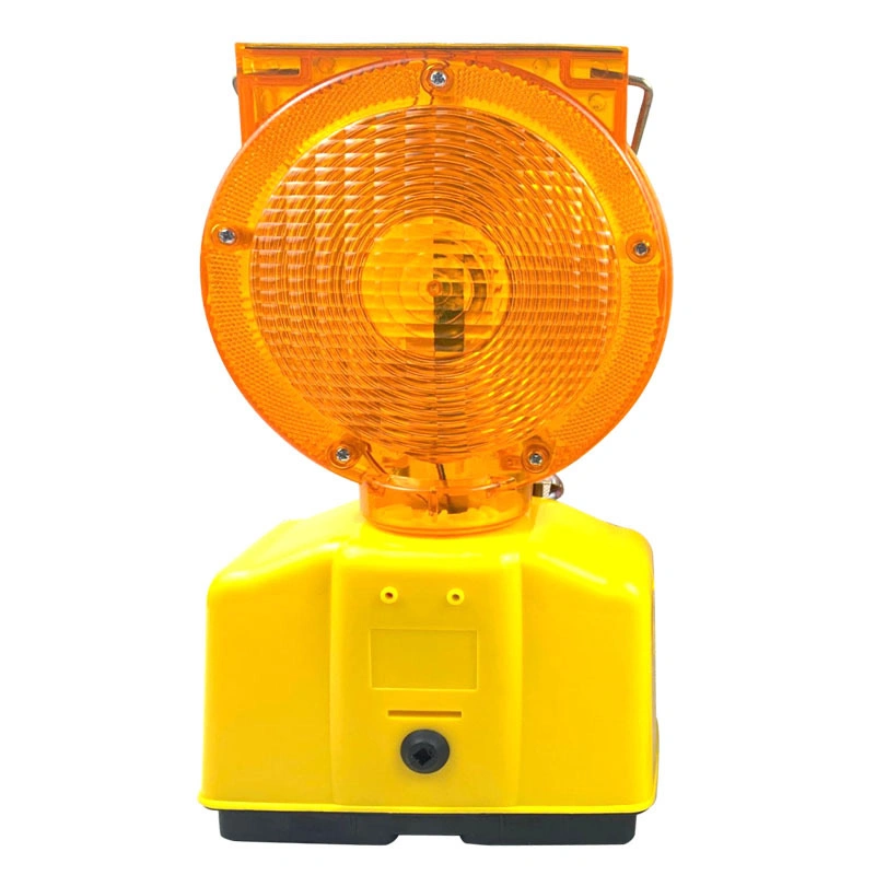 Blinking LED Solar Lights Road Safety Traffic Warning Light