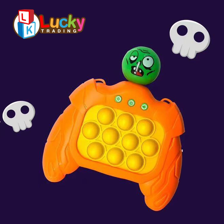 Quick Push Handheld Games Controller with Light up Bubble