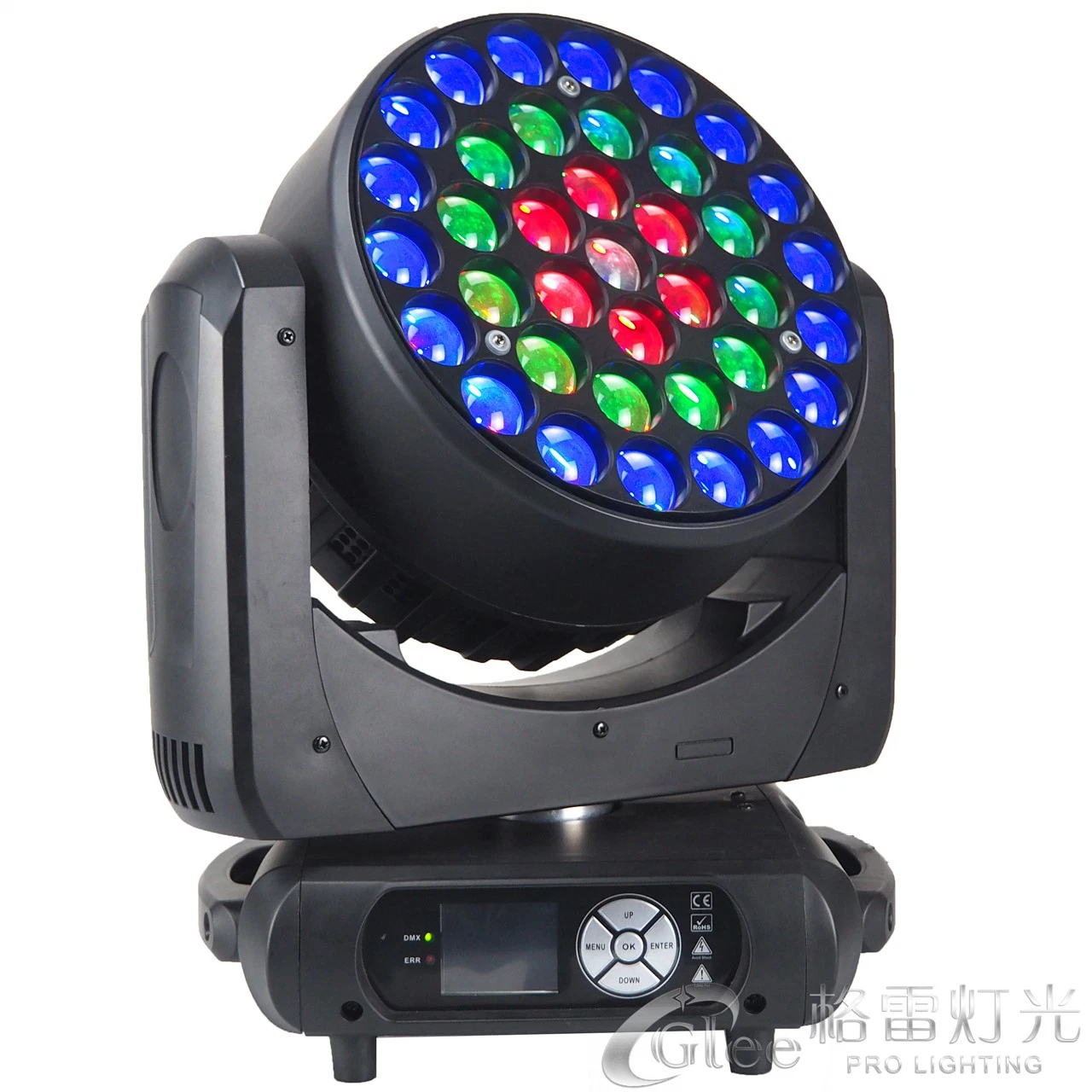 Neue 37 * 15W K20 RGBW LED Zoom Wash Moving Head Lights