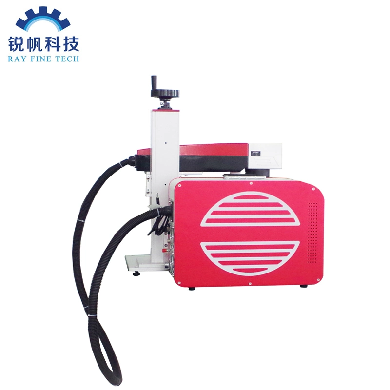 Portable Ring Fiber Laser Marking Machine for Birds Ring