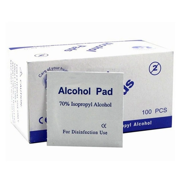 Medical Disposable Alcohol Prep Pad 70% Isopropyl Alcohol Swab