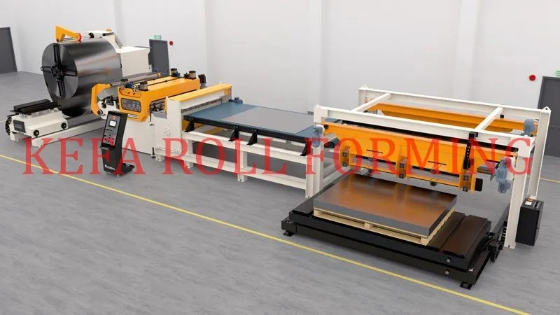 Simple Steel Coil Cut to Length Cutting Line