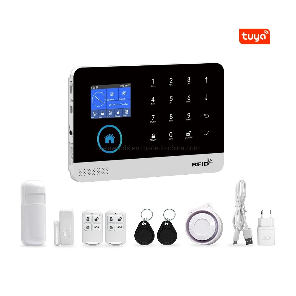 High Quality Best Sale WiFi GSM Home Security Alarm System with Camera Wireless Tuya Alarm