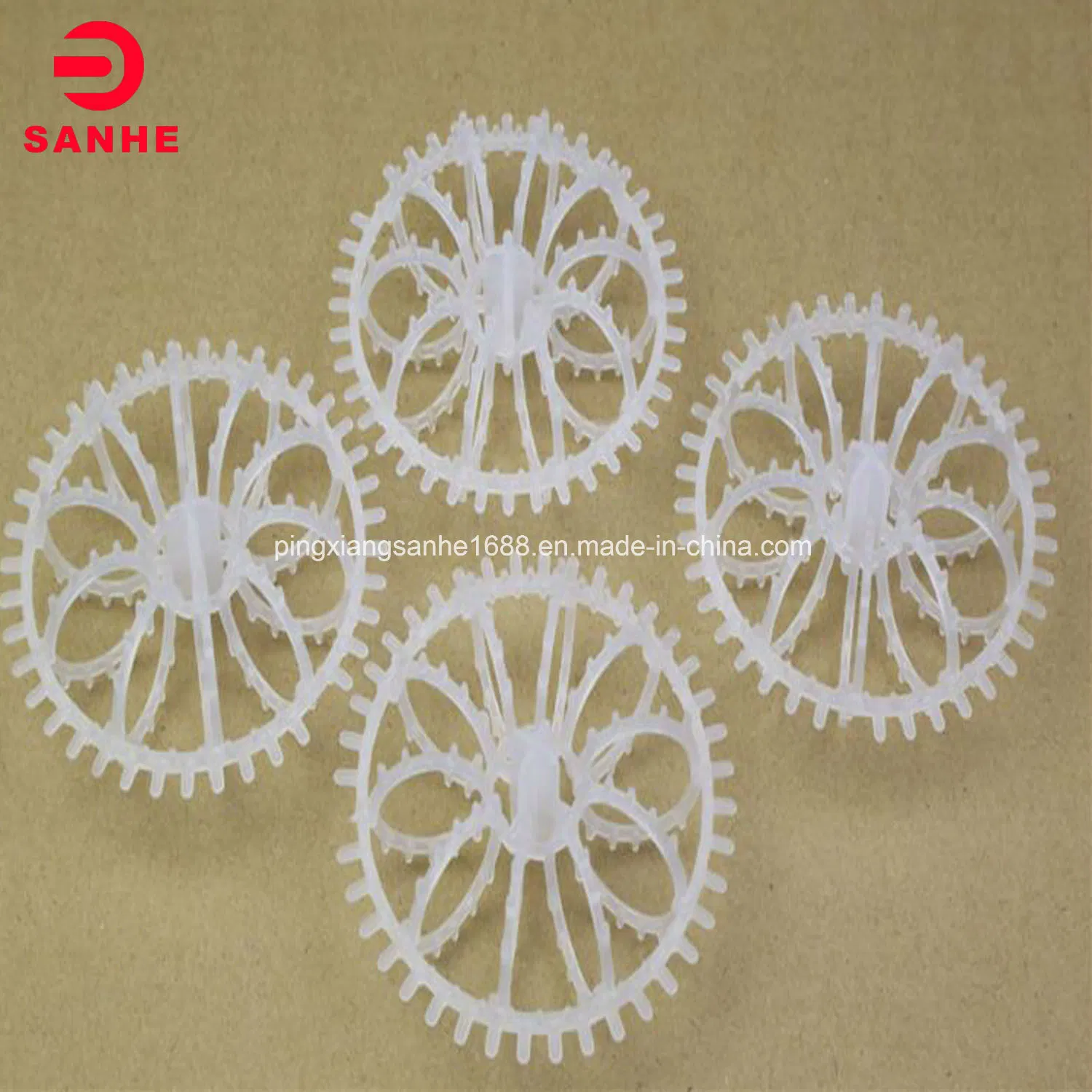 PP Rpp PE PVC CPVC PVDF Tellerate Rosette Ring